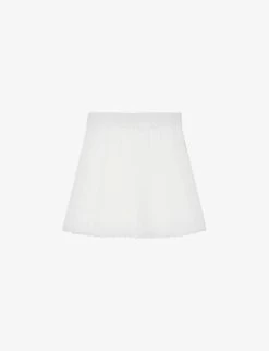 THE KOOPLES A-line Knitted Mini Skirt