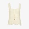 Zimmermann Devi Crochet Cotton-knit Tank Top