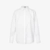 ME AND EM Relaxed-fit Cotton Shirt -Mode Charm Shop R04141821 WHITE M