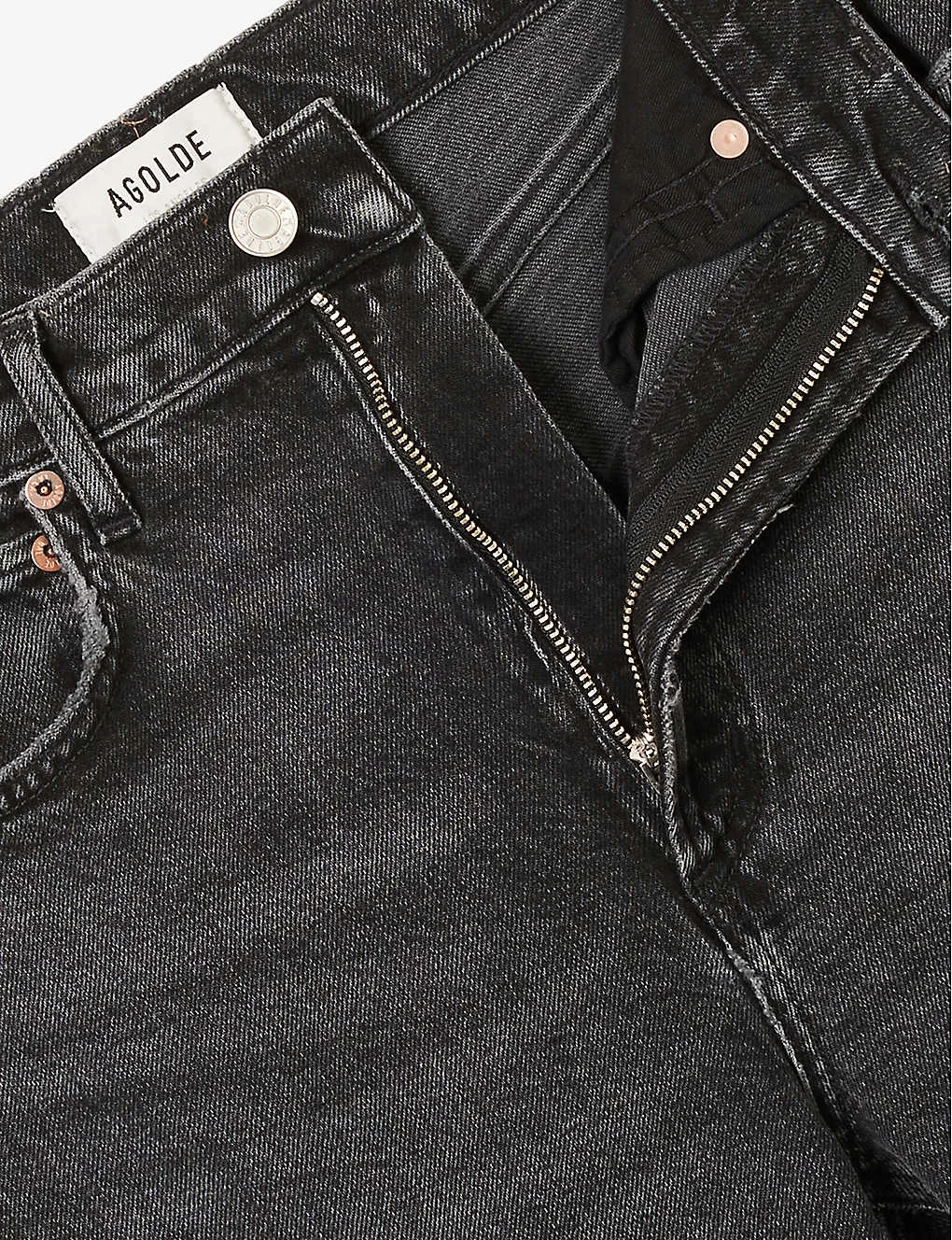 AGOLDE Stovepipe Straight-leg High-rise Stretch-denim Jeans 9 AGOLDE Stovepipe Straight-leg High-rise Stretch-denim Jeans - Image 7