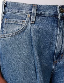 The Atticus Wide-leg High-rise Jeans -Mode Charm Shop R04148539 GIBSONVINTAGEBLUE ALT04