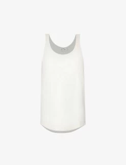 Issy Scoop-neck Recycled Cotton-blend Tank Top