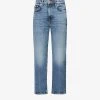 7 For All Mankind Logan Stovepipe Straight-leg Mid-rise Stretch-denim Jeans -Mode Charm Shop R04152129 PLAYTIME M