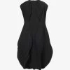Issey Miyake Resonant Pleated Regular-fit Woven Midi Dress 2 Issey Miyake Resonant Pleated Regular-fit Woven Midi Dress -Mode Charm Shop R04152507 BLACK M