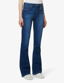 Paige Laurel Canyon Boot-cut High-rise Stretch-denim Jeans -Mode Charm Shop R04153158 NEWBIE ALT02