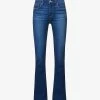 Paige Laurel Canyon Boot-cut High-rise Stretch-denim Jeans -Mode Charm Shop R04153158 NEWBIE M