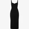 BEC + BRIDGE Zoey Sleeveless Stretch-woven Midi Dress 2 BEC + BRIDGE Zoey Sleeveless Stretch-woven Midi Dress -Mode Charm Shop R04161124 BLACK M