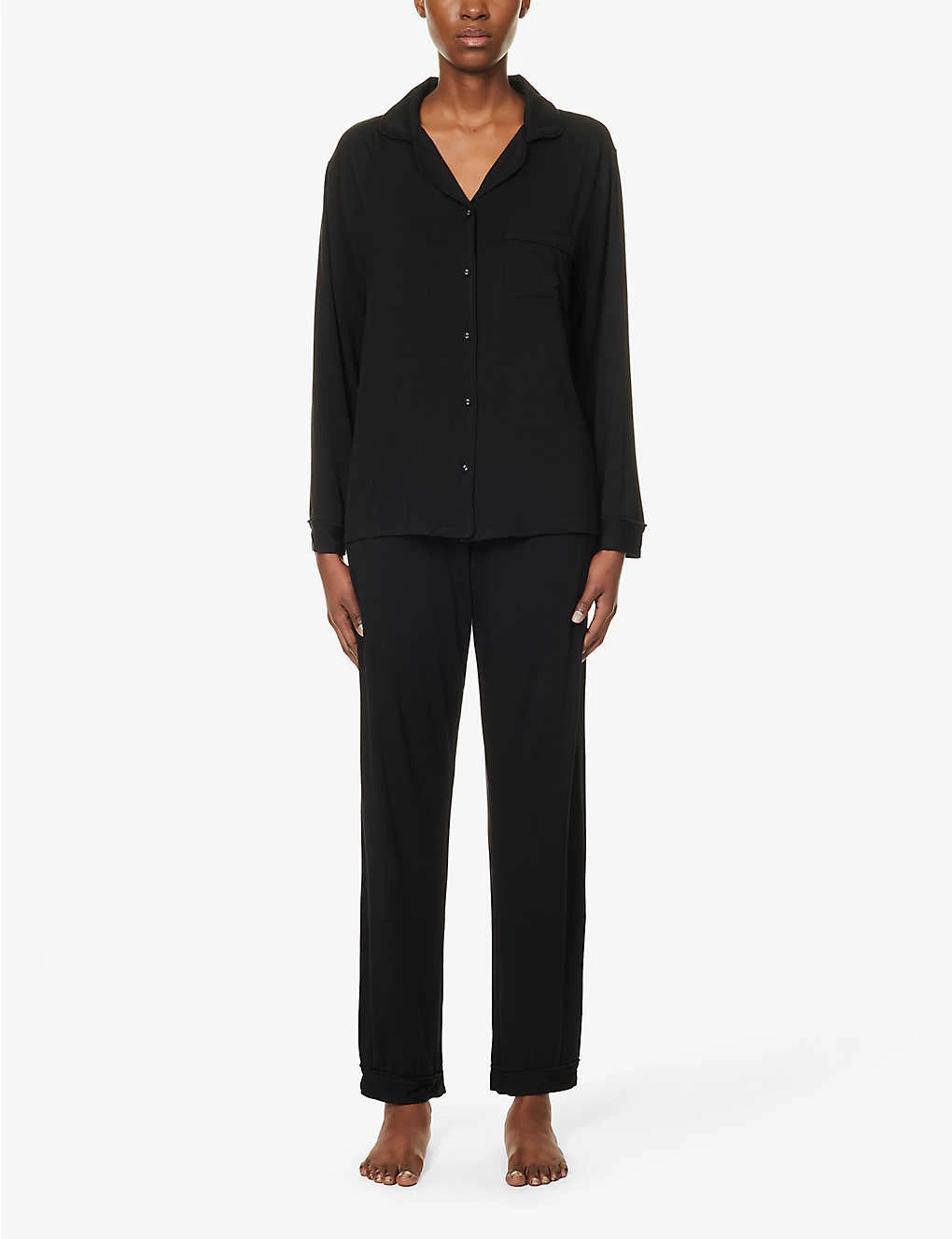 Relaxed-fit Patch-pocket Stretch-jersey Pyjama Set 4 Relaxed-fit Patch-pocket Stretch-jersey Pyjama Set - Image 2