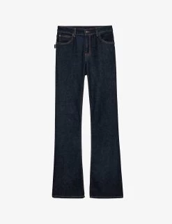 Zadig & Voltaire Emile Wide-leg Mid-rise Stretch-denim Jeans
