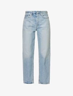 CITIZENS OF HUMANITY Devi Straight-leg Mid-rise Jeans