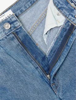 CITIZENS OF HUMANITY Brynn Wide-leg Mid-rise Organic-denim Jeans -Mode Charm Shop R04164585 ATLANTISMDINDIGO ALT06