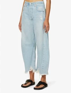 CITIZENS OF HUMANITY Horseshoe Wide-leg Mid-rise Denim Jeans -Mode Charm Shop R04164587 SAVAHN ALT02