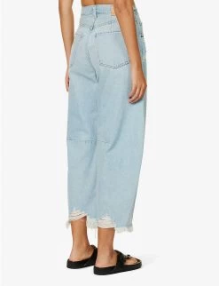 CITIZENS OF HUMANITY Horseshoe Wide-leg Mid-rise Denim Jeans -Mode Charm Shop R04164587 SAVAHN ALT03