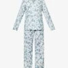 Nelson Graphic-print Cotton-poplin Pyjama Set -Mode Charm Shop R04164705 BLUE M