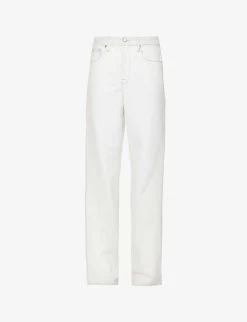 GOOD AMERICAN Good Boy Side-split Relaxed-fit Denim-blend Jeans