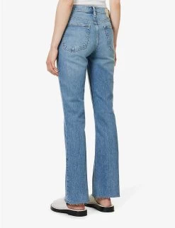 Rag & Bone Peyton Straight-leg Mid-rise Stretch-denim Jeans -Mode Charm Shop R04166661 MONTEROSSO ALT03