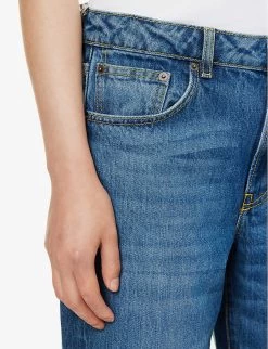 Niagra Straight-leg Mid-rise Organic And Recycled Denim-blend Jeans -Mode Charm Shop R04167937 VINTAGE62 ALT05