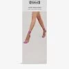 Wolford Colour Shade Semi-sheer Ankle-rise Stretch-woven Socks -Mode Charm Shop R04171460 FAIRLYLIGHTBLACK M