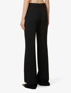 Jil Sander Straight-leg High-rise Woven-blend Trousers -Mode Charm Shop R04173132 1 ALT03