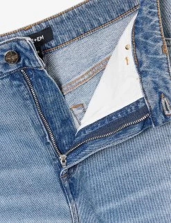 ME AND EM Twisted-seam Stretch-organic Jeans -Mode Charm Shop R04181860 BLUEWASH ALT06