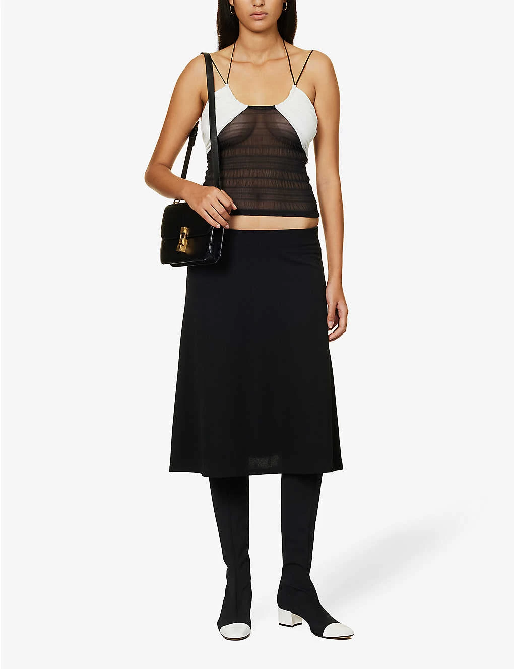 Brac Cropped Stretch-woven Top 4 Brac Cropped Stretch-woven Top - Image 2