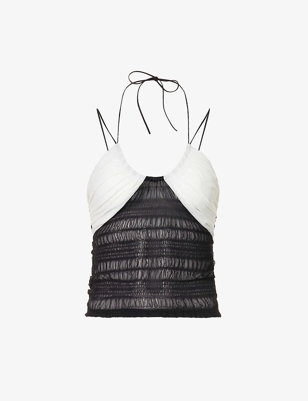 Brac Cropped Stretch-woven Top 3 Brac Cropped Stretch-woven Top