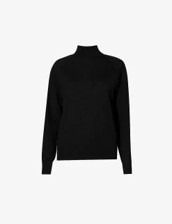Dries Van Noten High-neck Wool Knitted Jumper