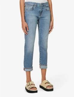 Ex-Boyfriend Tapered-leg Mid-rise Cotton-blend Jeans -Mode Charm Shop R04186807 15YEARSLAGUNE ALT02