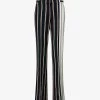 Jones Striped Wool And Silk-blend Trousers -Mode Charm Shop R04189138 IVORYNAVYMULTI M