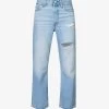 Levis Ribcage Straight-leg High-rise Jeans -Mode Charm Shop R04191355 Z5993MEDIUMINDIGO M