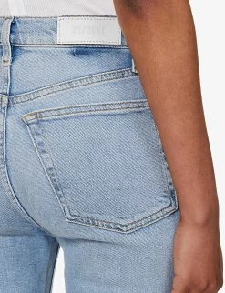 RE/DONE 90s Slim-fit High-rise Stretch-denim Jeans -Mode Charm Shop R04192457 MID90S ALT05