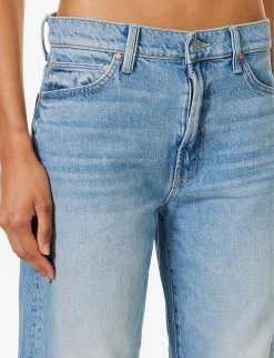 MOTHER Dodger Wide-leg High-rise Jeans -Mode Charm Shop R04193825 ROMAINECALM ALT04