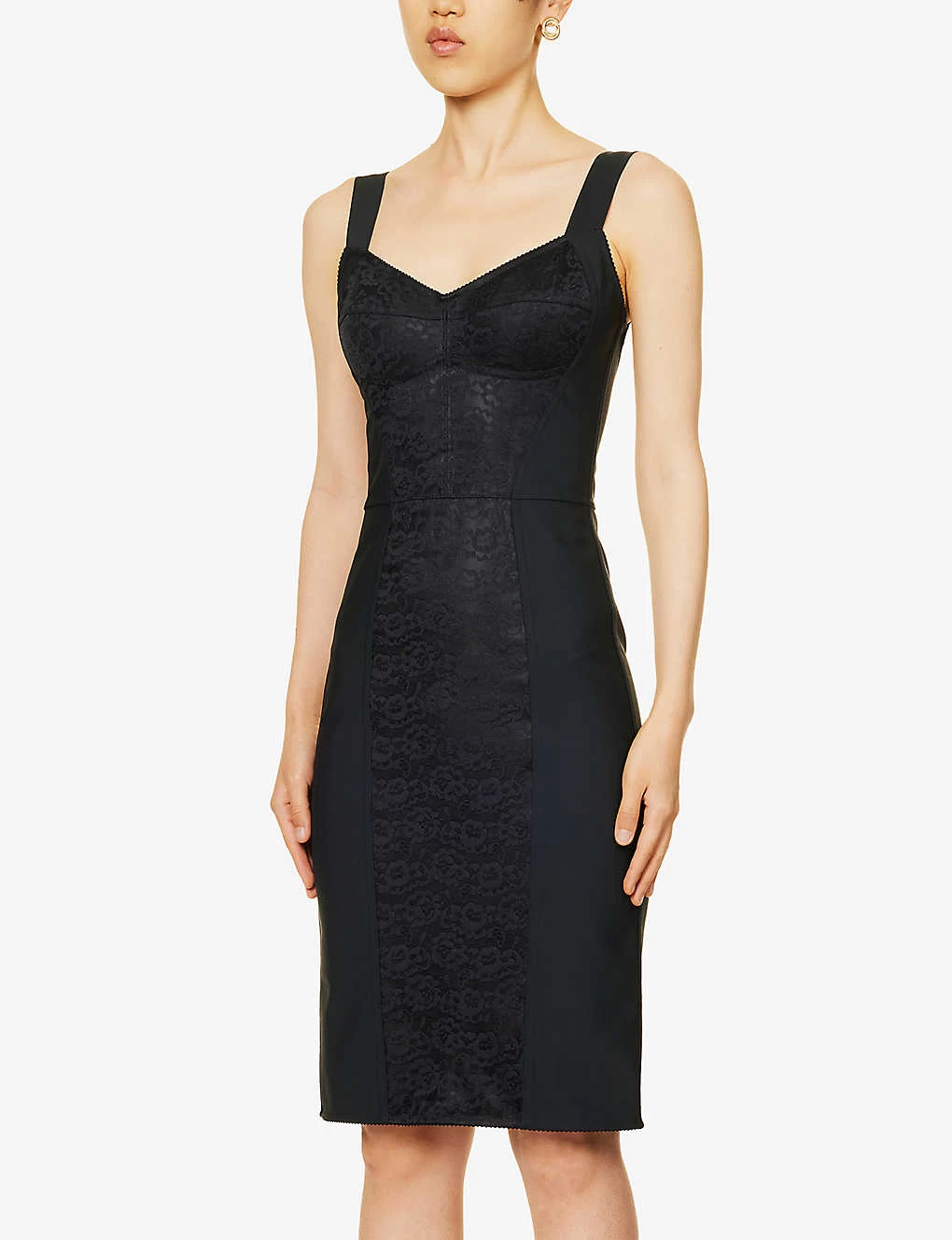 Dolce & Gabbana Sweetheart-neck Stretch-woven Mini Dress 5 Dolce & Gabbana Sweetheart-neck Stretch-woven Mini Dress - Image 3